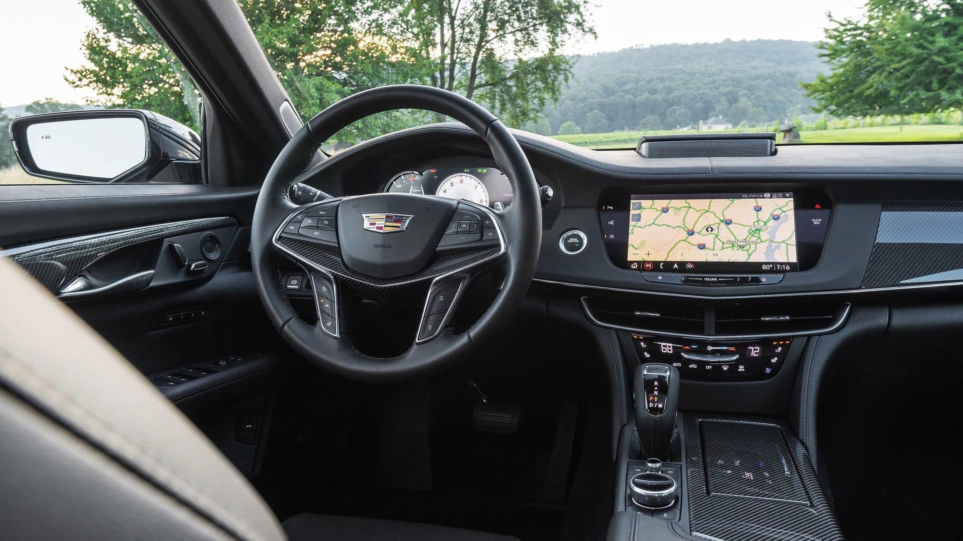 Cadillac with Multimatic Instrument Panel (IP) Structure