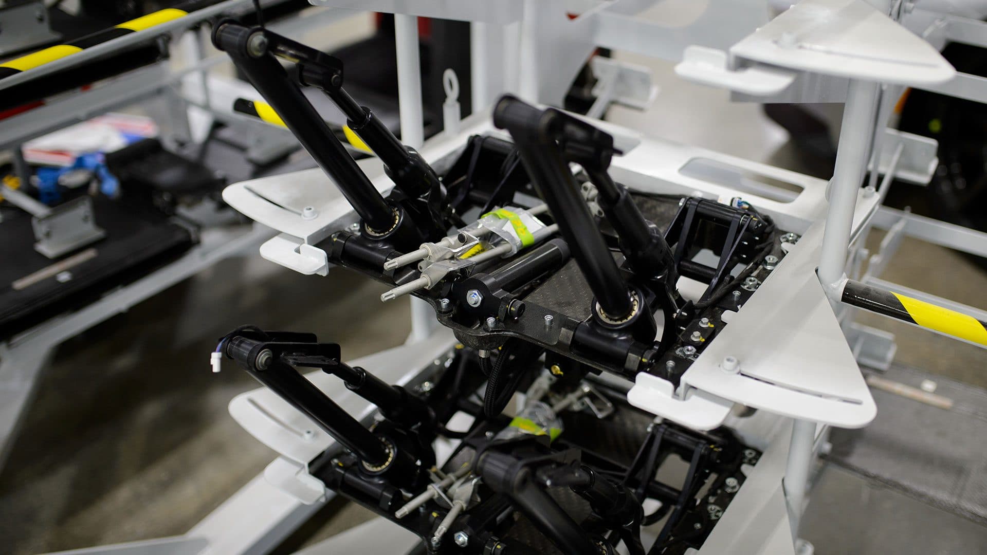 Ford GT Active Rear Wing Mechanism