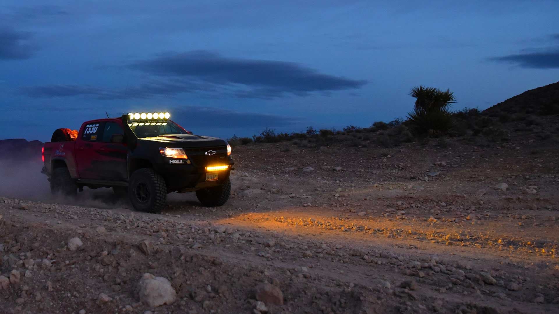 Hall Racing Chevrolet Colorado ZR2 race truck