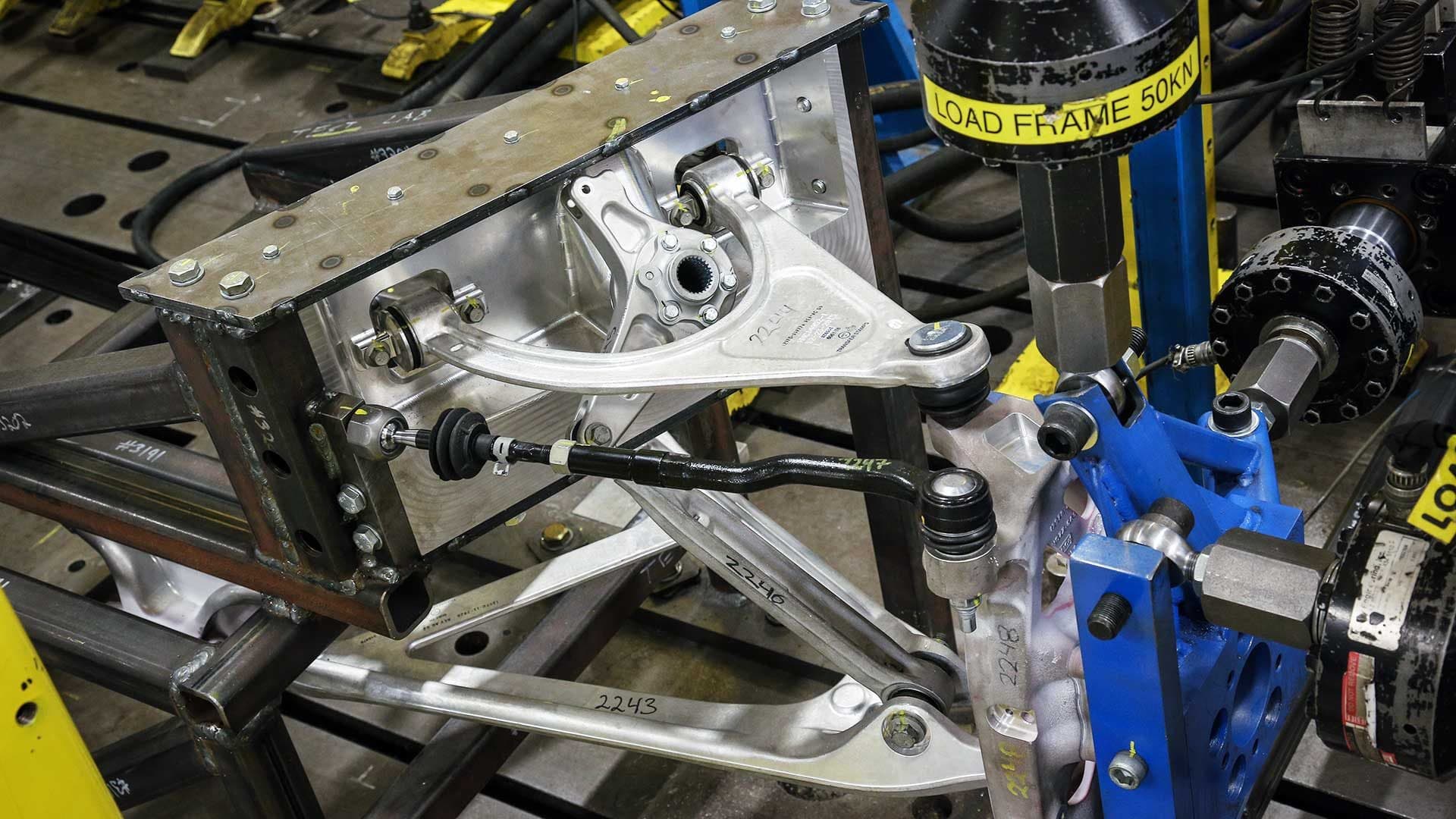 Ford GT Suspension Rig